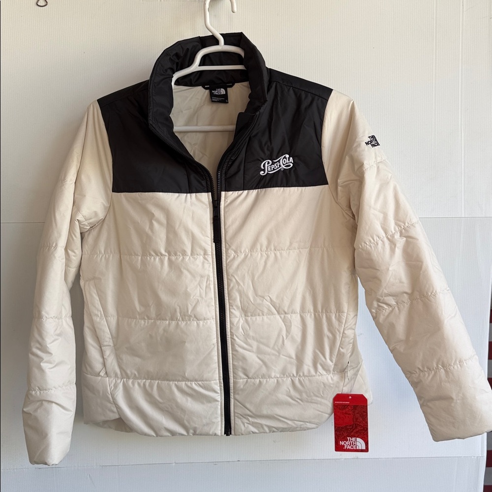 NEW The North Face Everyday Insulated Jacket SIZE XL Vintage White Black